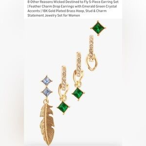 New Destined to Fly Earring Set from 8 Other Reasons x Wicked collab